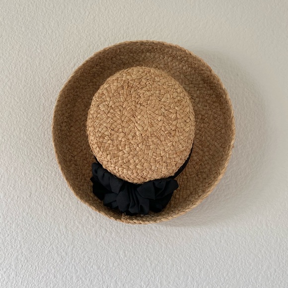 Vintage Accessories - Vintage 80s-90s EDS Straw Hat
